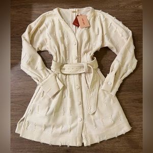 Cult Gaia Tallulah Dress in Salt